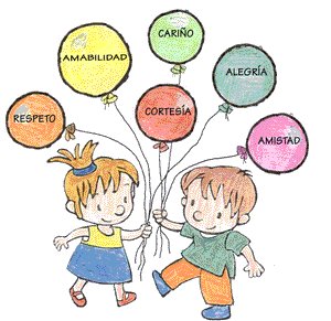 valores morales para colorear